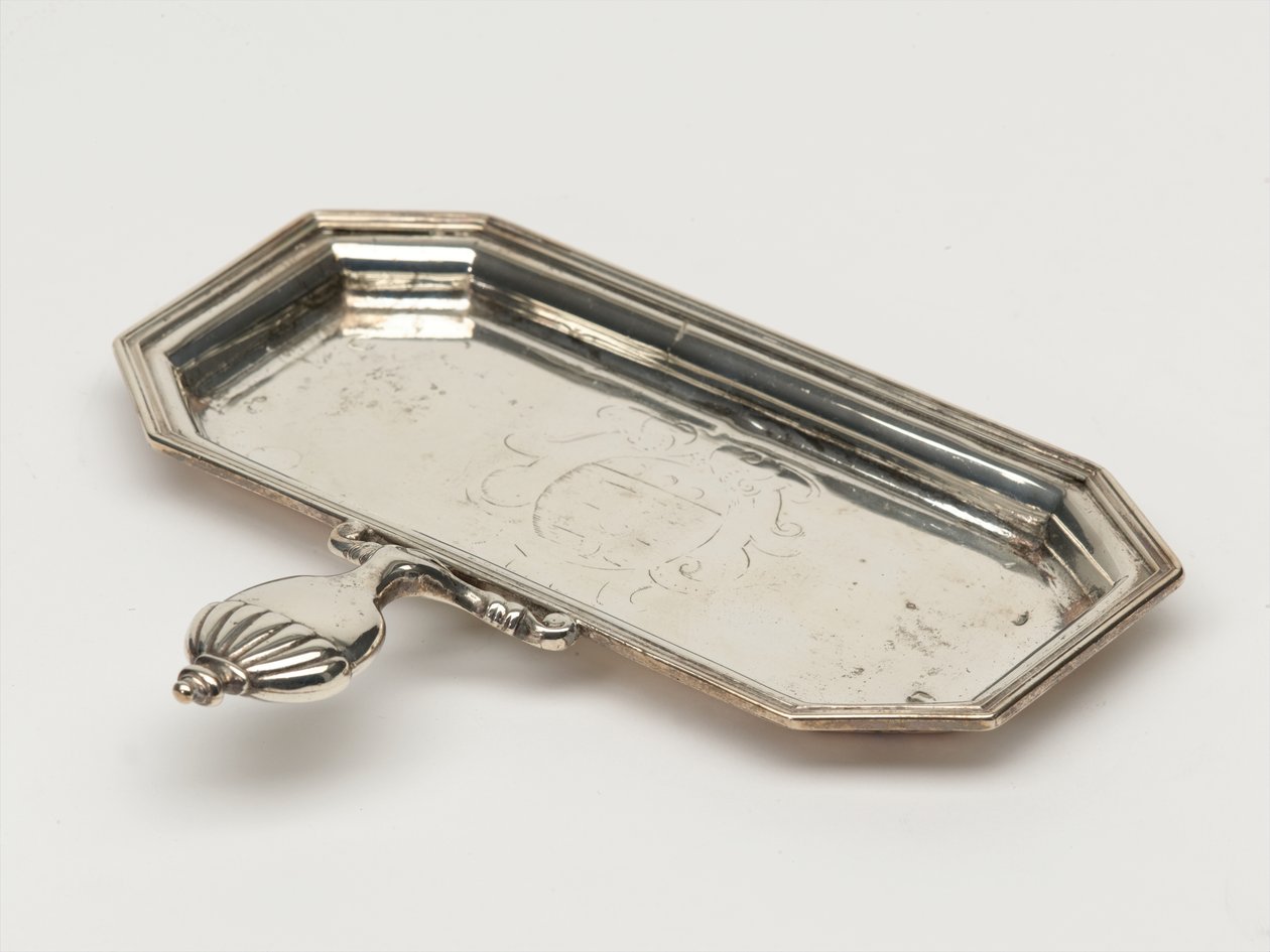 Tabuleiro de rapé, c.1696 (tabuleiro, rapé) de Anthony Nelme