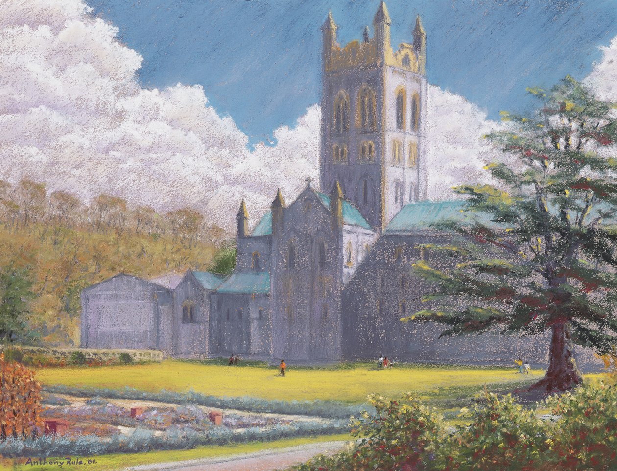 Início da Primavera, Buckfast Abbey, 2001 de Anthony Rule