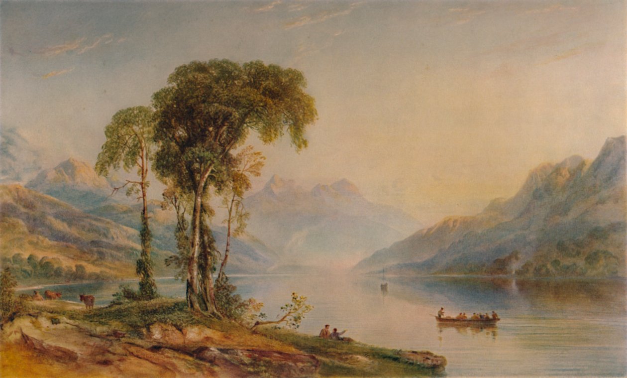 Ben Venue de Loch Achray, 1840, 1935 de Anthony Vandyke Copley Fielding
