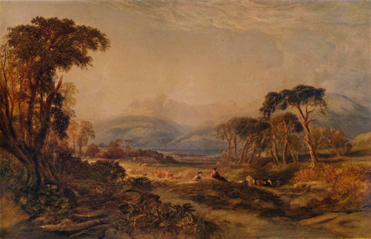 Incrível Loch, 1850, 1935 de Anthony Vandyke Copley Fielding