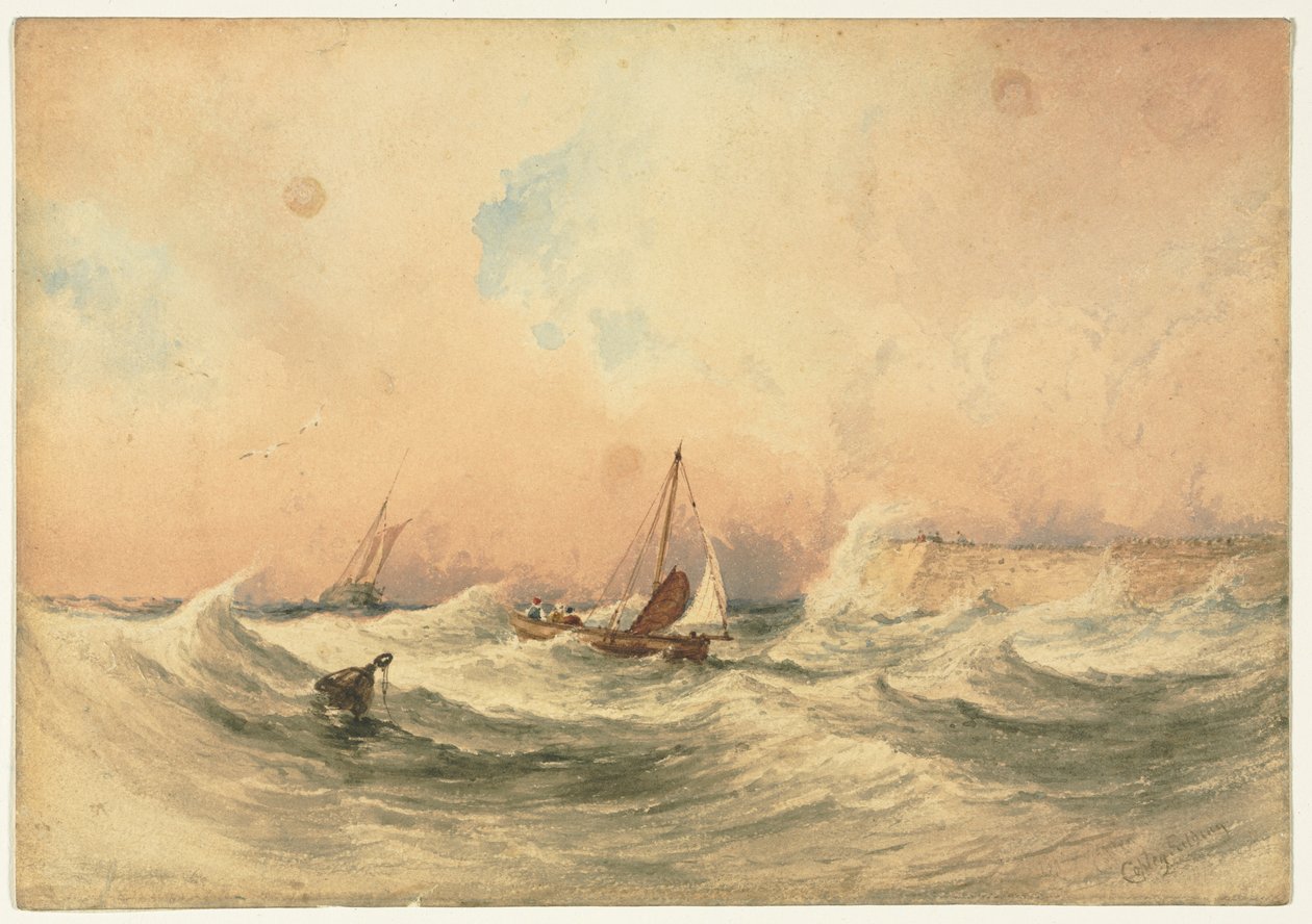 Marinha de Anthony Vandyke Copley Fielding