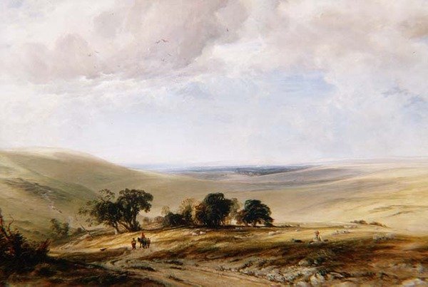 As Quedas do Sul de Anthony Vandyke Copley Fielding