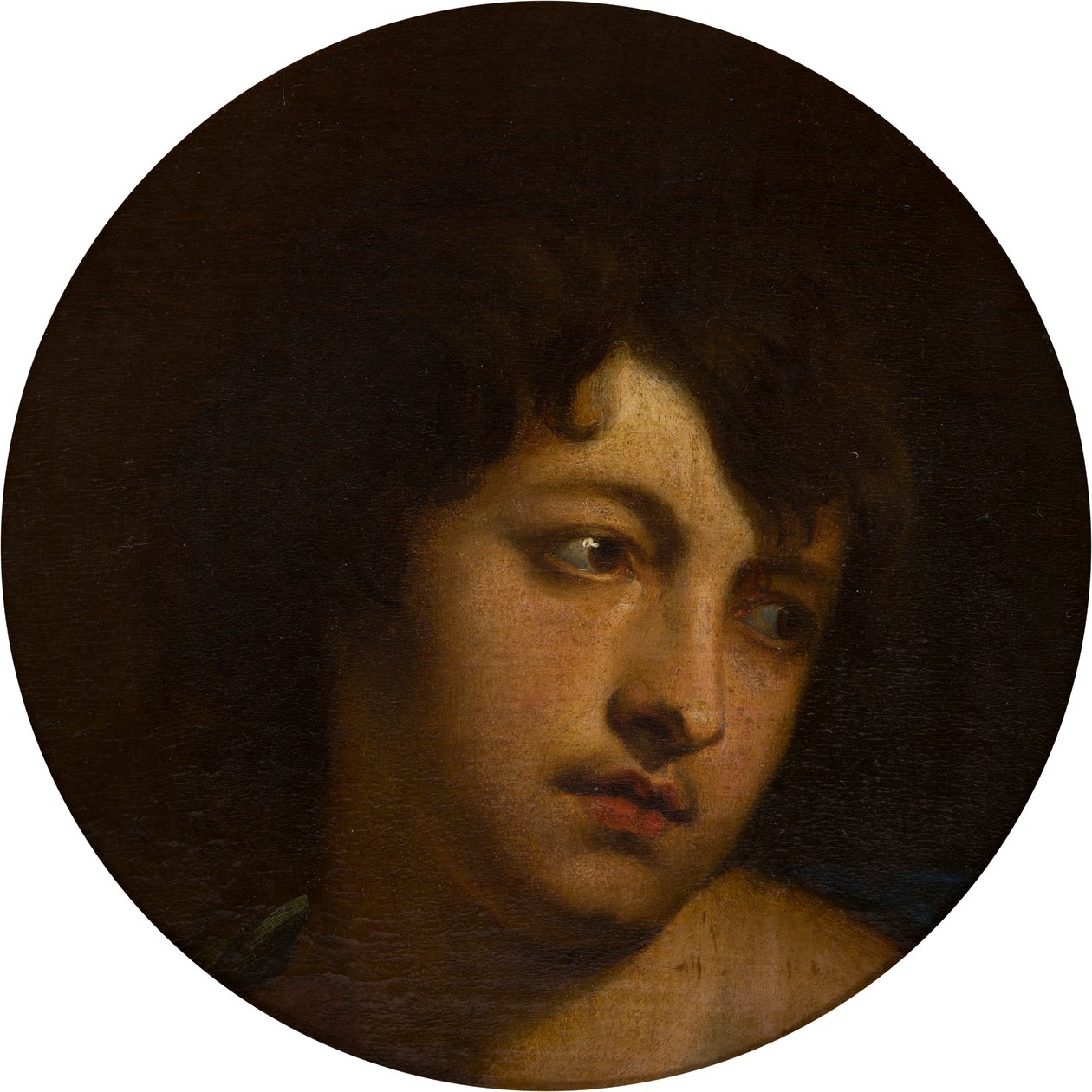Retrato de van Dyck como Paris, c.1610-20 (óleo sobre tela) de Anthony van (studio of) Dyck