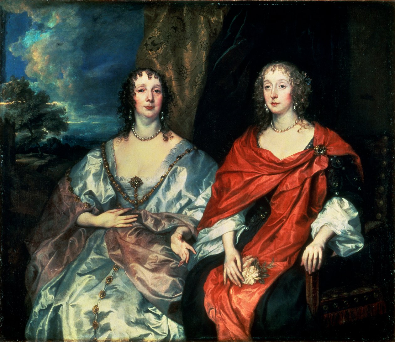 A. Dalkieth (Condessa Morton) e Lady Kirk de Anthony van Dyck
