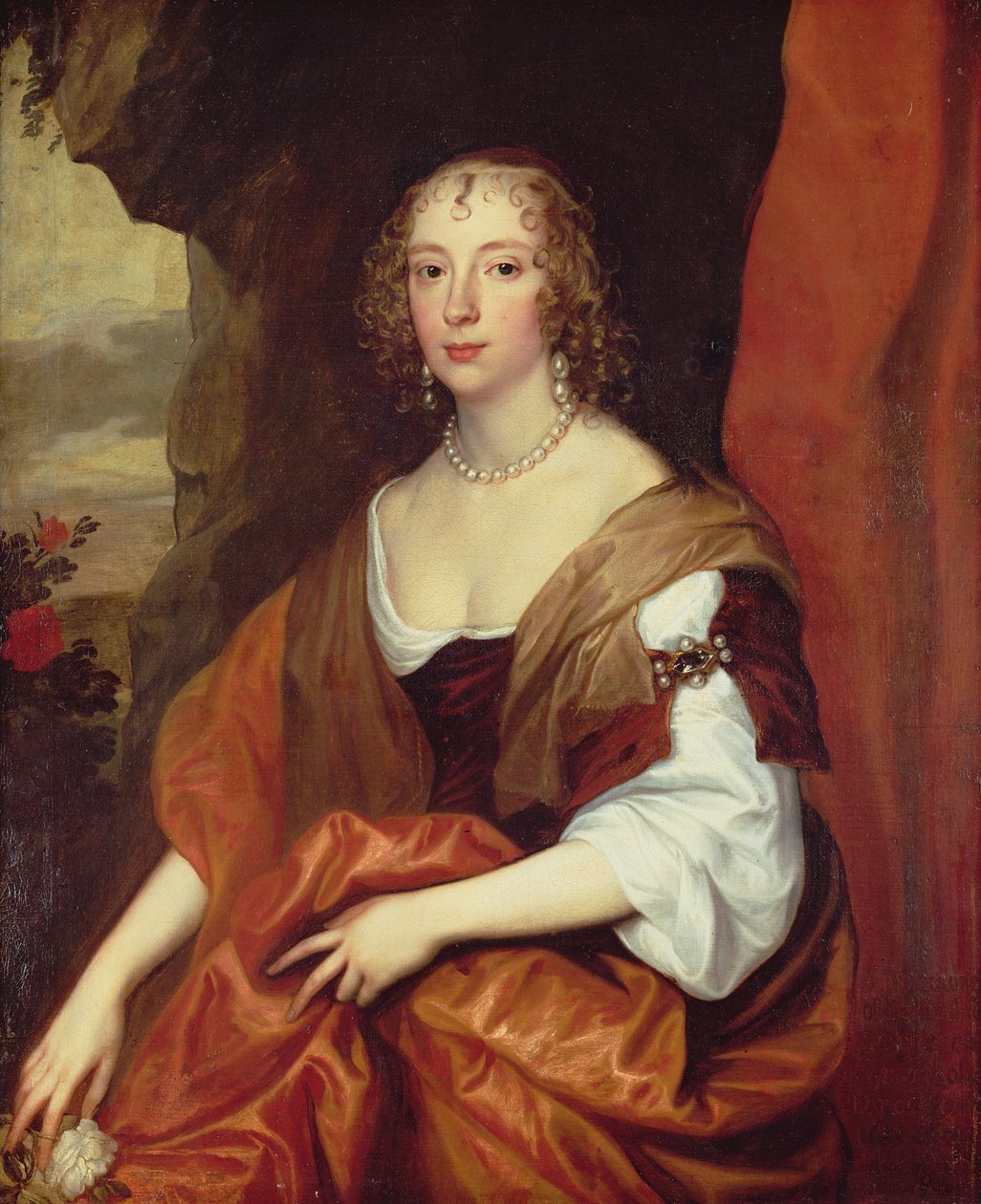 Anne Carr, condessa de Bedford, 22 anos, de Anthony van Dyck