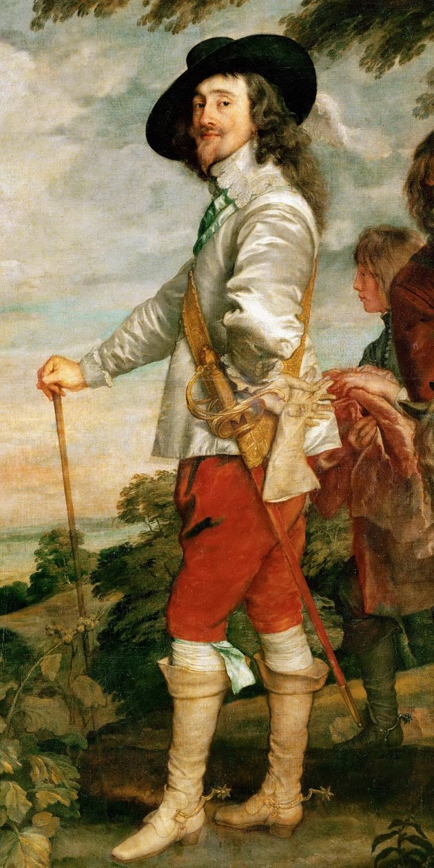 Carlos I na caçada de Anthony van Dyck