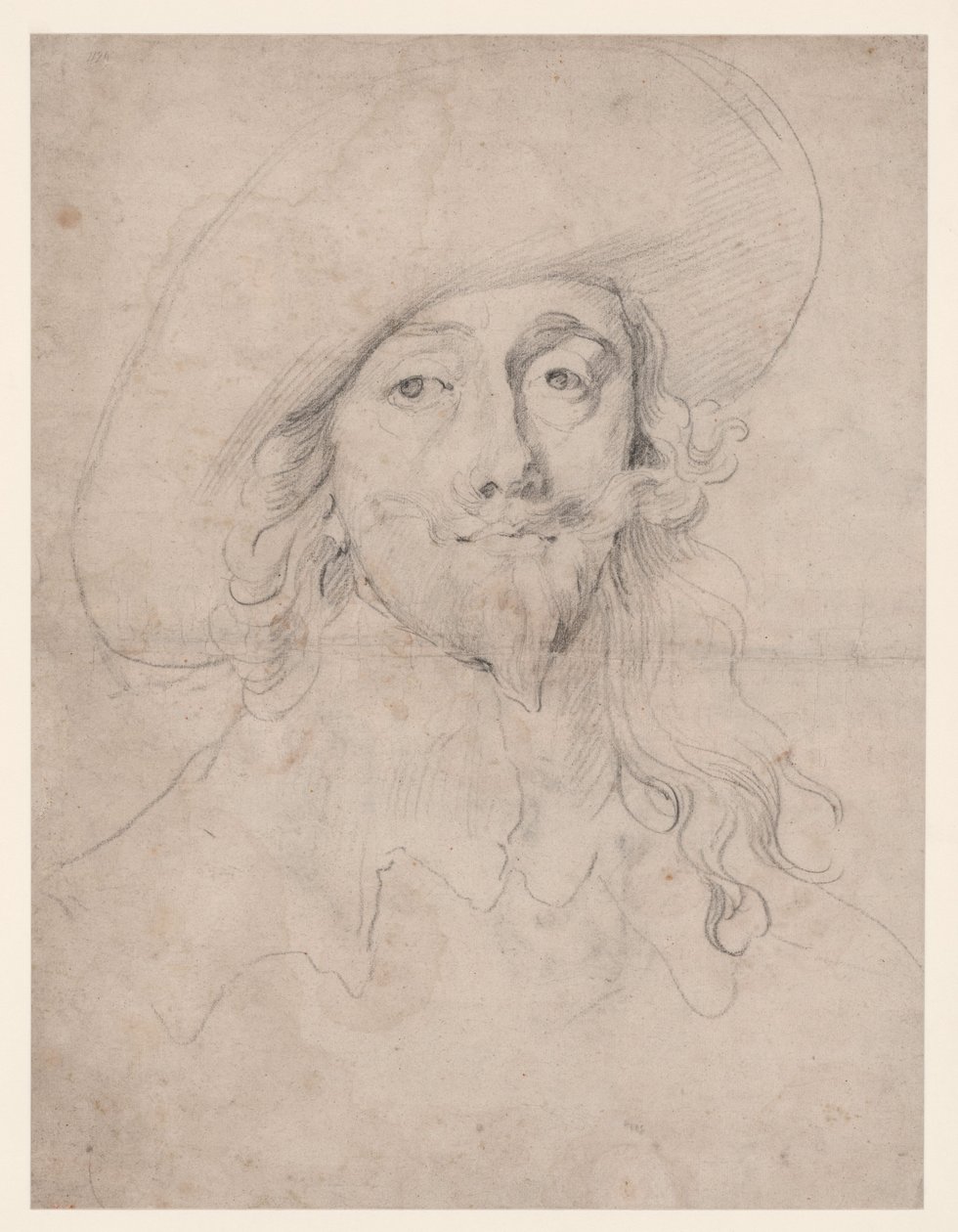 Carlos I, c.1632-36 de Anthony van Dyck
