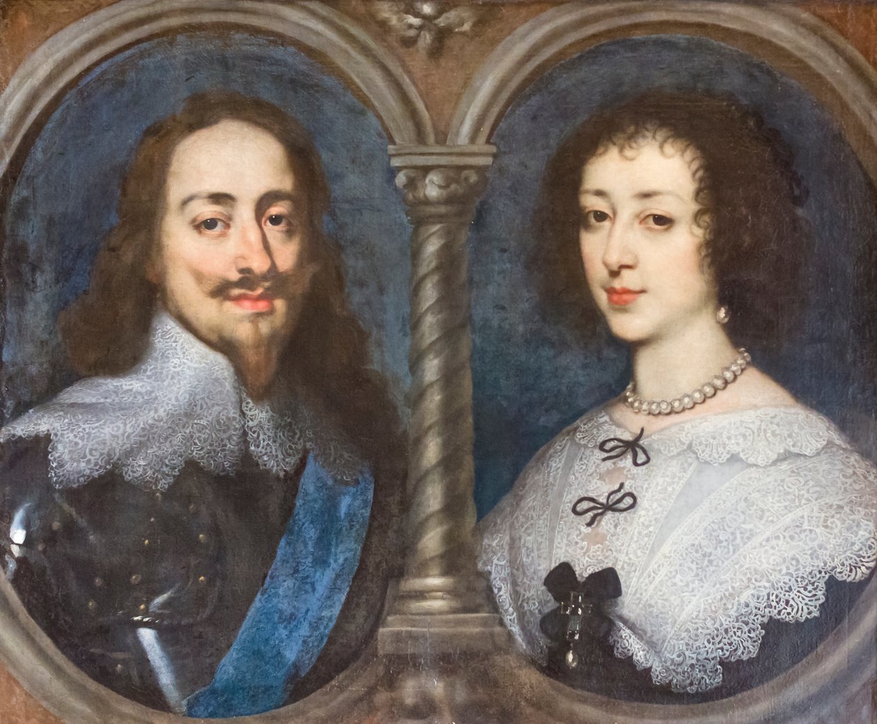 Carlos I de Inglaterra e Henrietta de França (pintura) de Anthony van Dyck