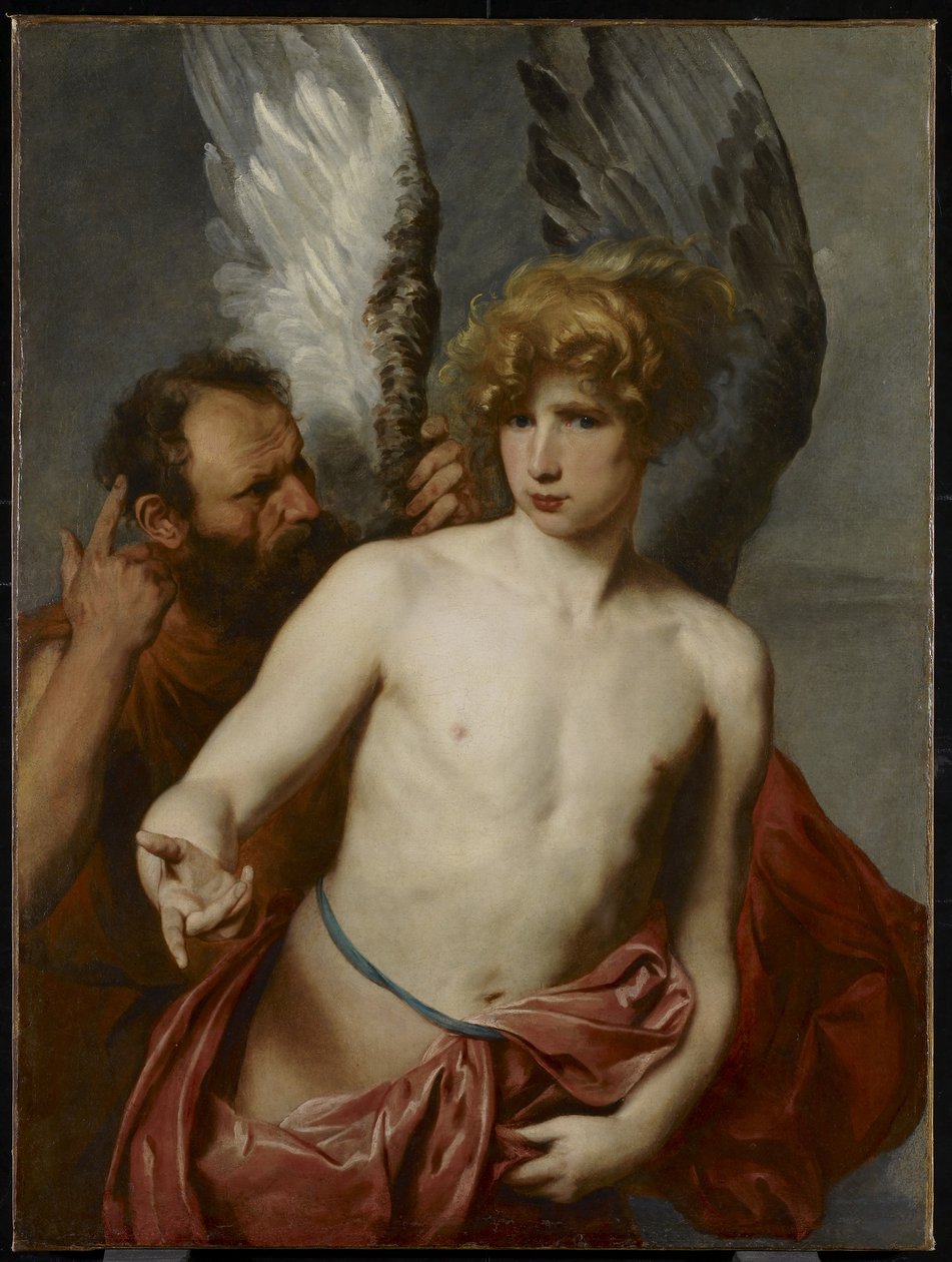 Dédalo e Ícaro, c.1620 de Anthony van Dyck