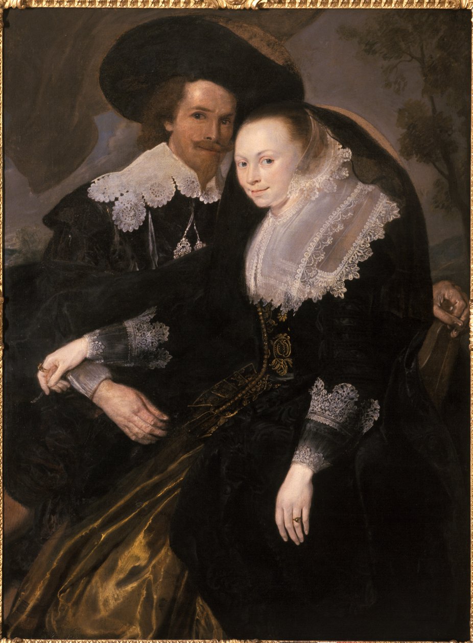 Retrato duplo, c.1630 de Anthony van Dyck