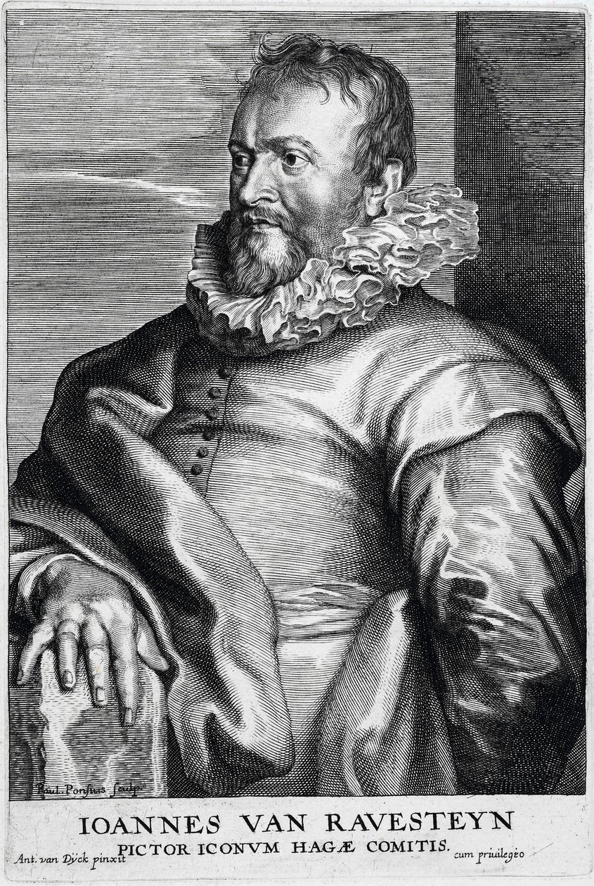 Ioannes van Ravesteyn - Pictor Iconvm Hagae Comitis de Anthony van Dyck