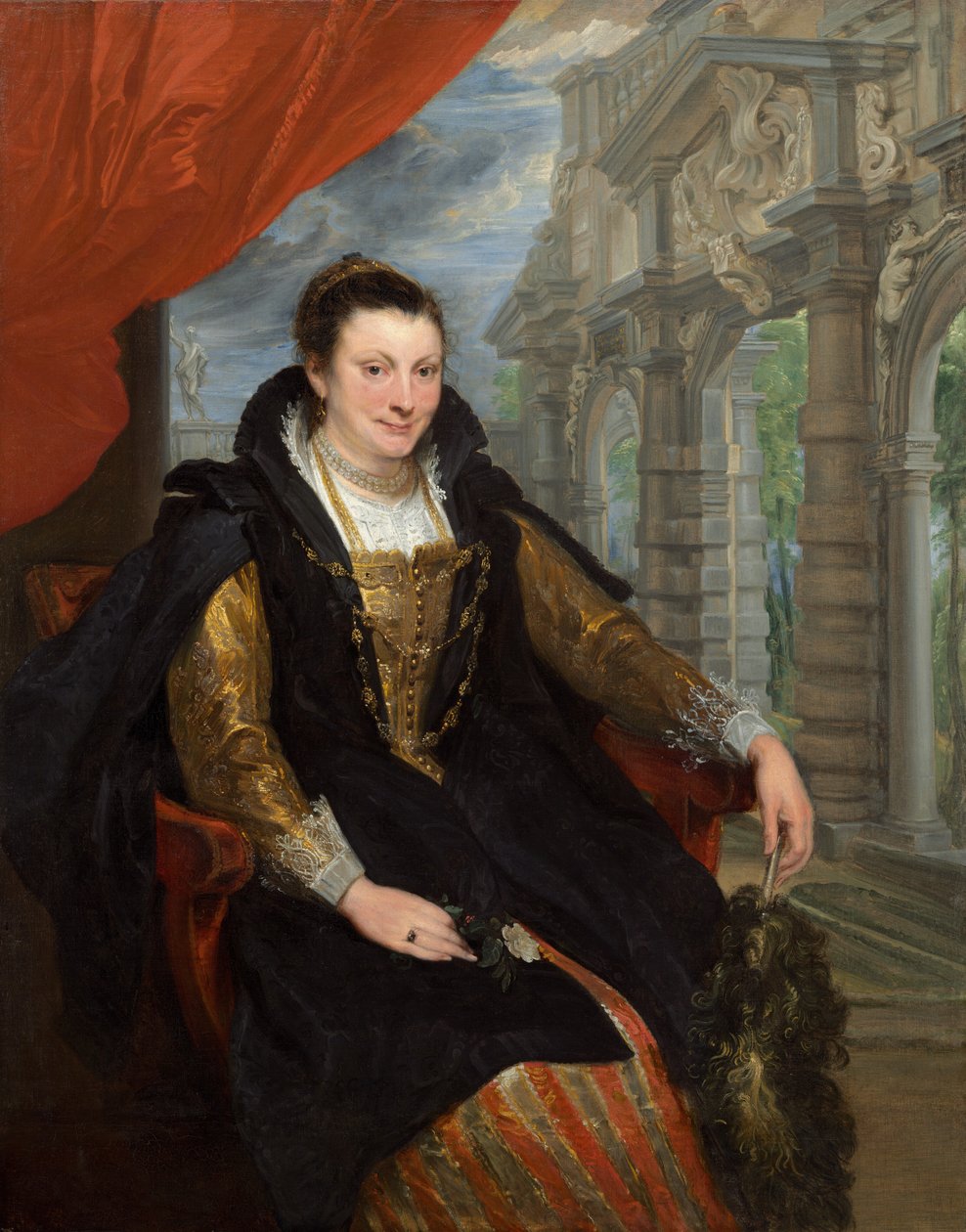 Isabella Brant, 1621. de Anthony van Dyck
