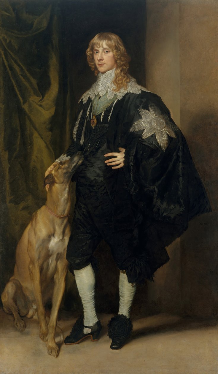 James Stuart 1612-1655, Duque de Richmond e Lennox, ca. 1633-35. de Anthony van Dyck