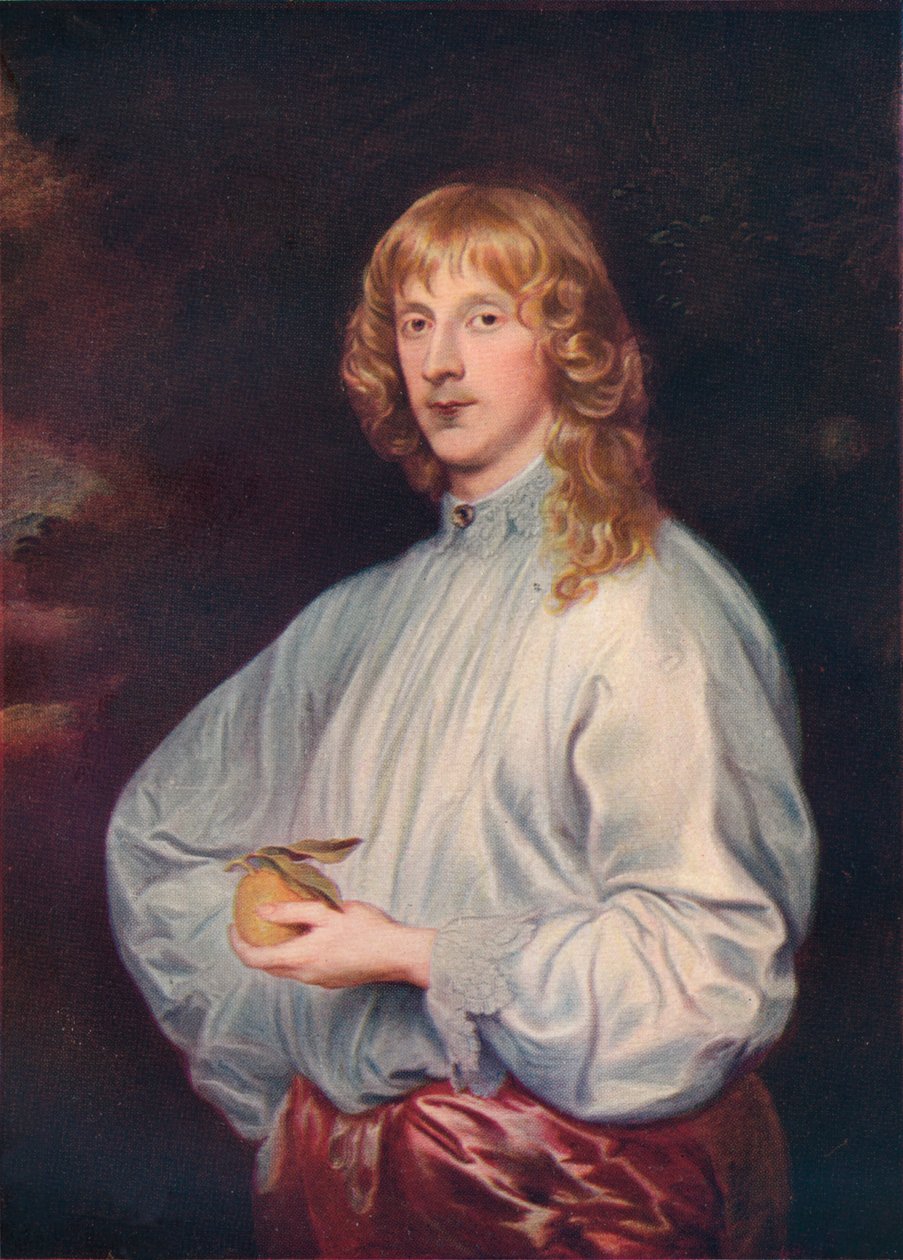 James Stuart, Duque De Richmond E Lennox Com Seus Atributos, 1634 de Anthony van Dyck