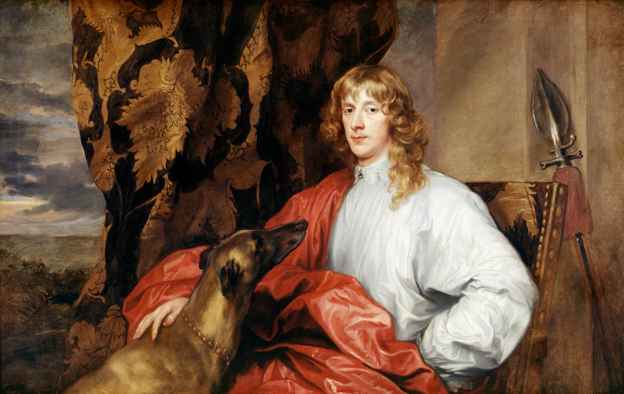James Stuart, Duque de Richmond e Lennox, c.1636 (óleo sobre tela) de Anthony van Dyck