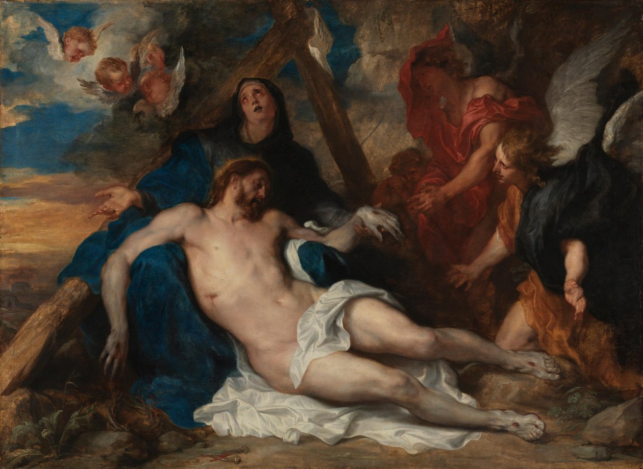 Lamentação de Cristo de Anthony van Dyck