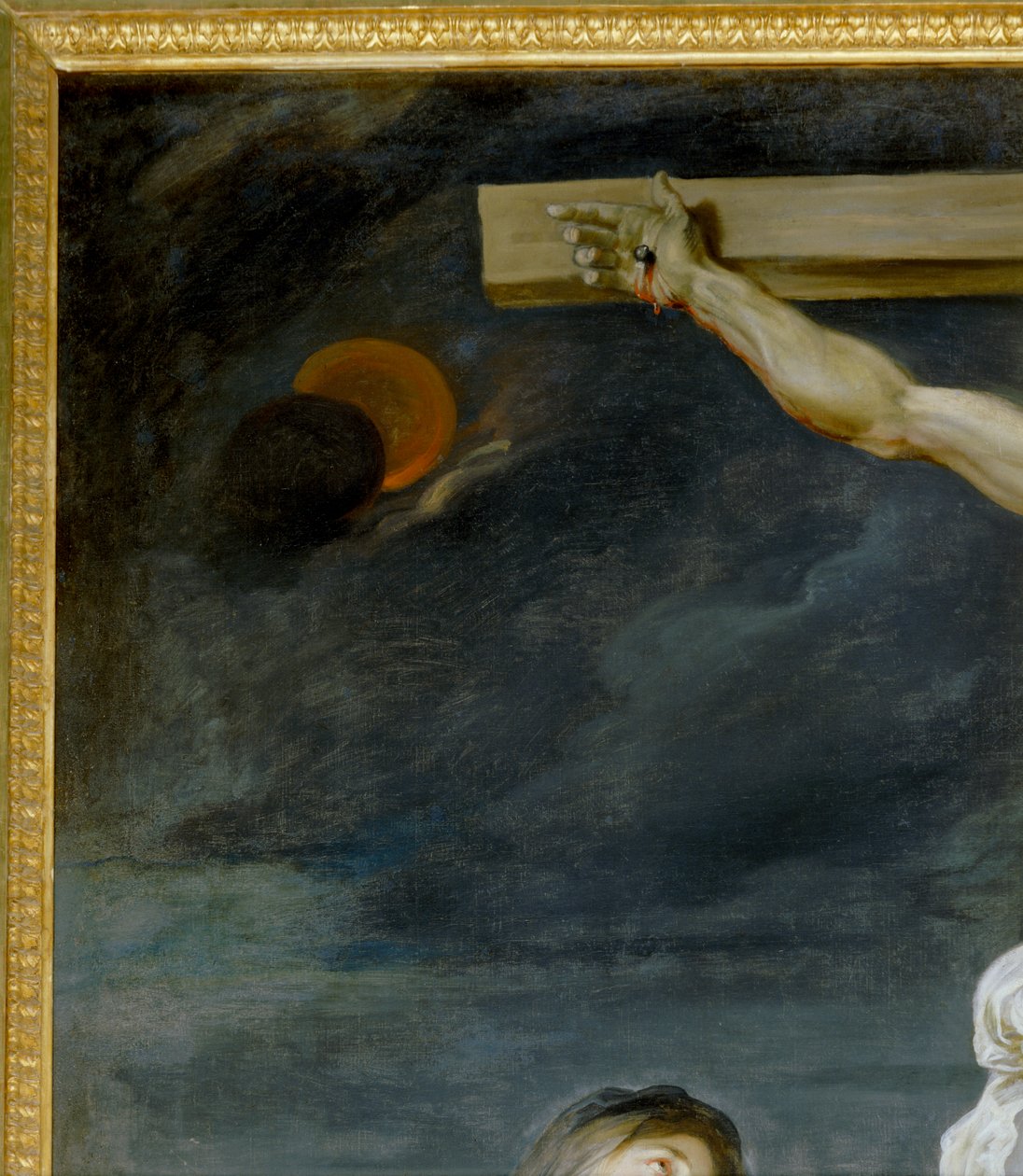 Cristo na Cruz, a Virgem Maria, São João e ... de Anthony van Dyck