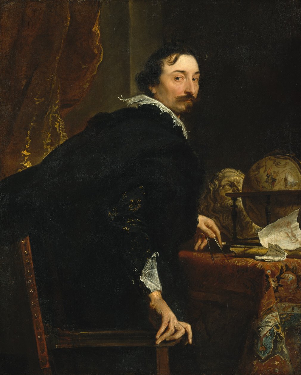 Lucas van Uffel morreu em 1637, ca. 1622 de Anthony van Dyck