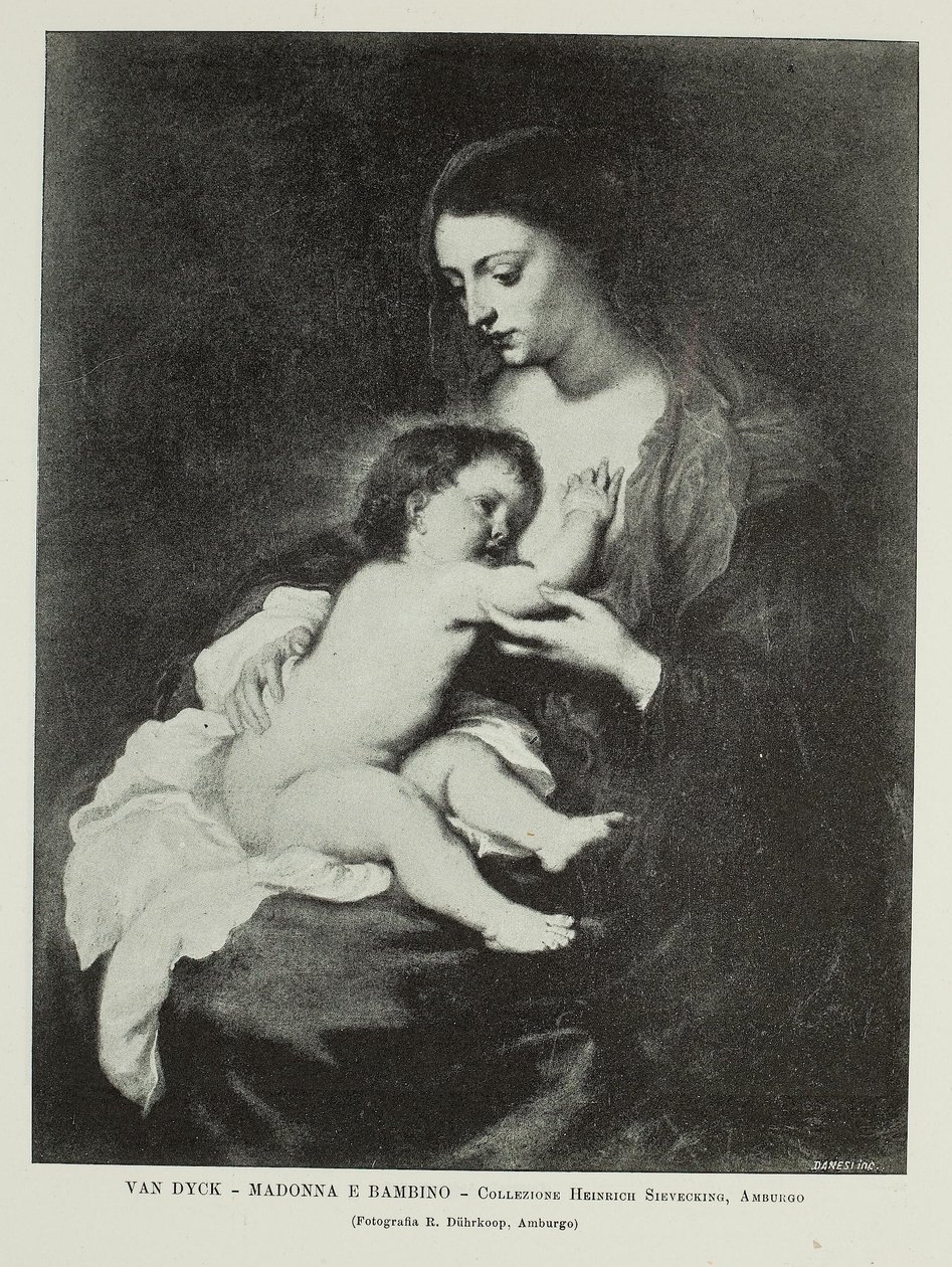 Nossa Senhora e o Menino de Anthony van Dyck