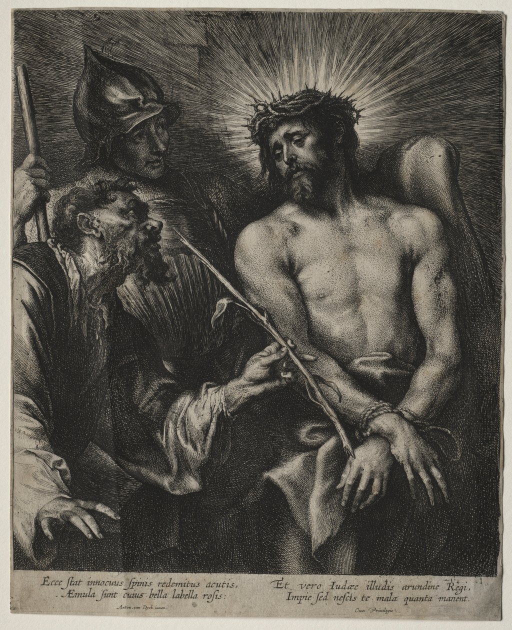 Zombando de Cristo. de Anthony van Dyck