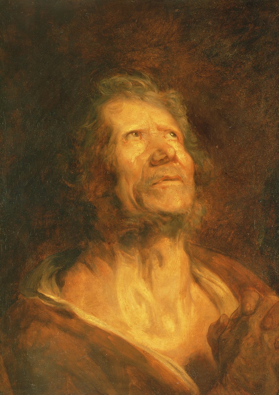 Pedro, o Apóstolo (óleo sobre tela) de Anthony van Dyck