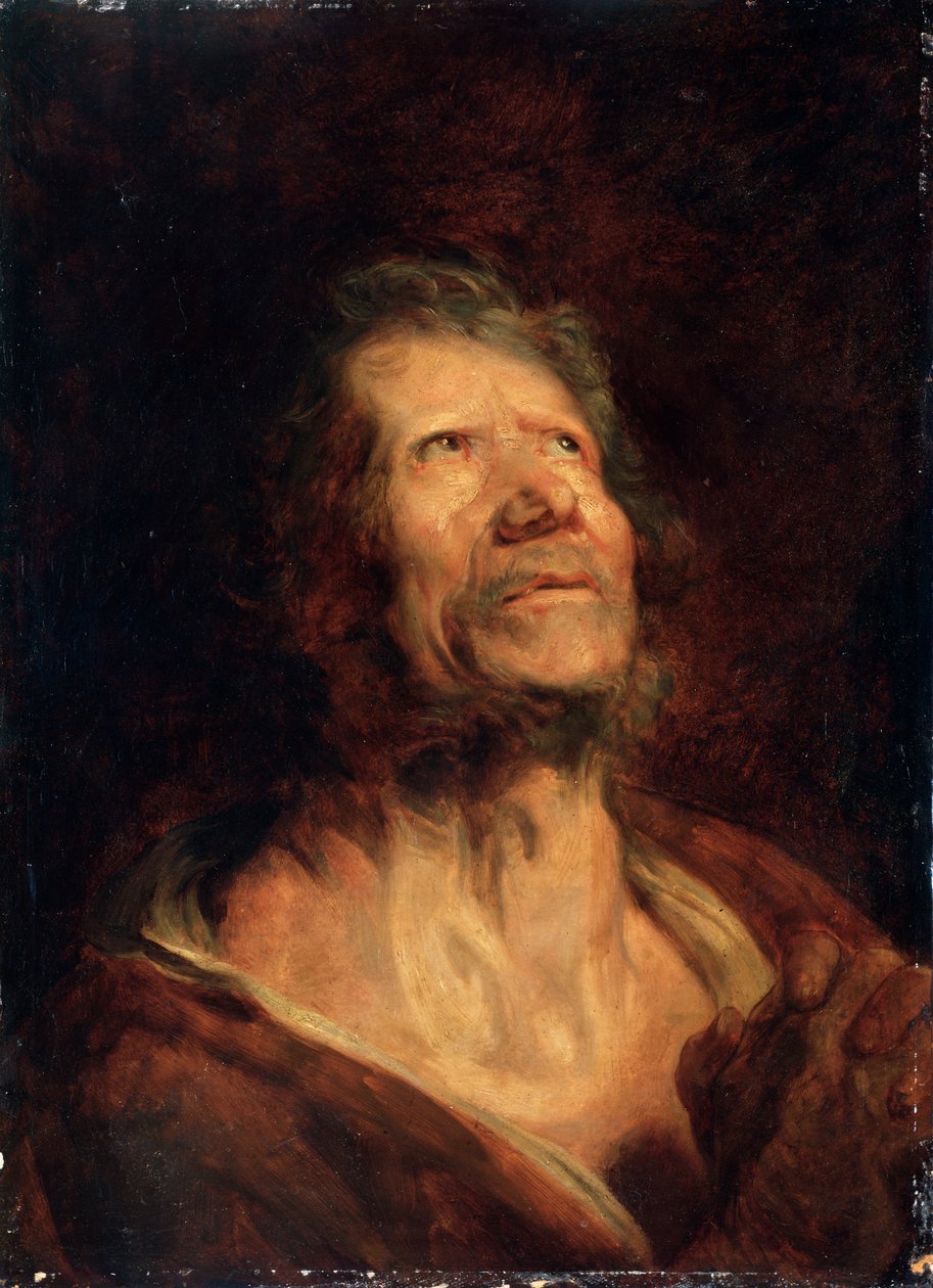 Pedro Apóstolo, 1617-1618. de Anthony van Dyck