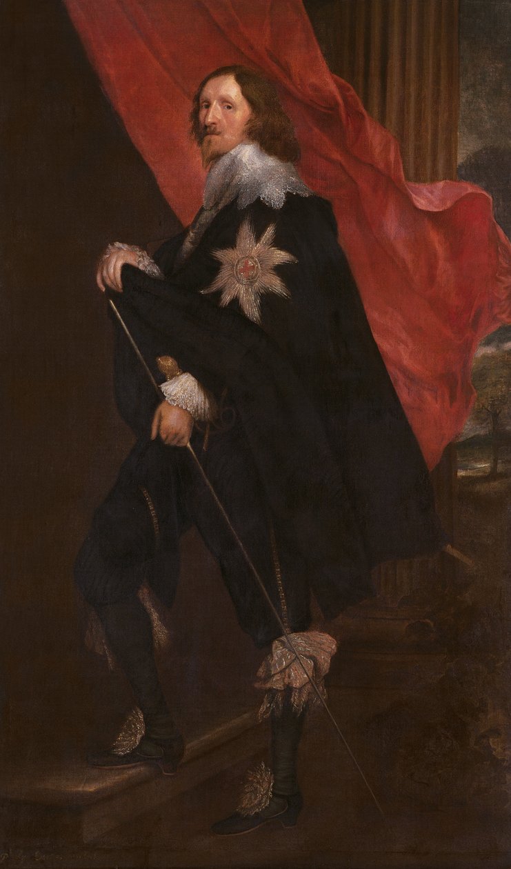 Filipe, 4º Conde de Pembroke (1548-1650) de Anthony van Dyck