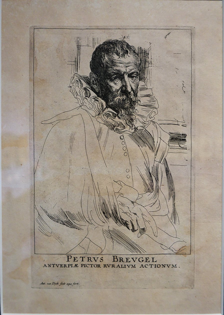 Pieter Bruegel, o Jovem de Anthony van Dyck