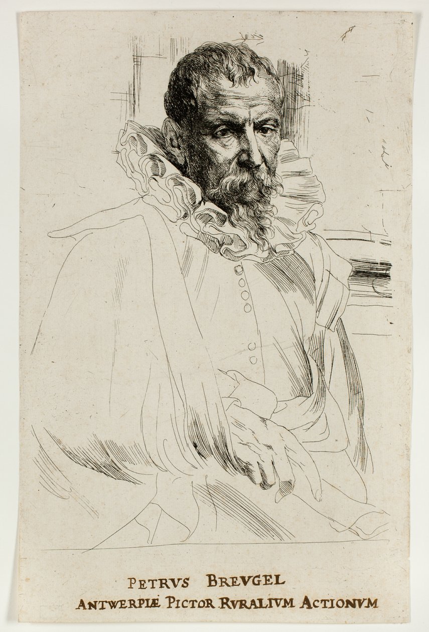 Pieter Brueghel, o Jovem de Anthony van Dyck