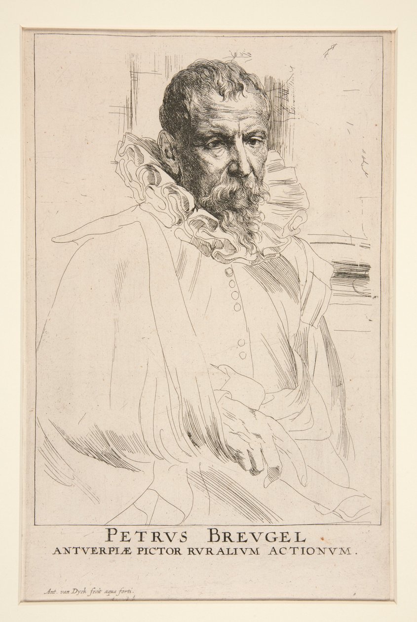 Pieter Brueghel, o Jovem de Anthony van Dyck