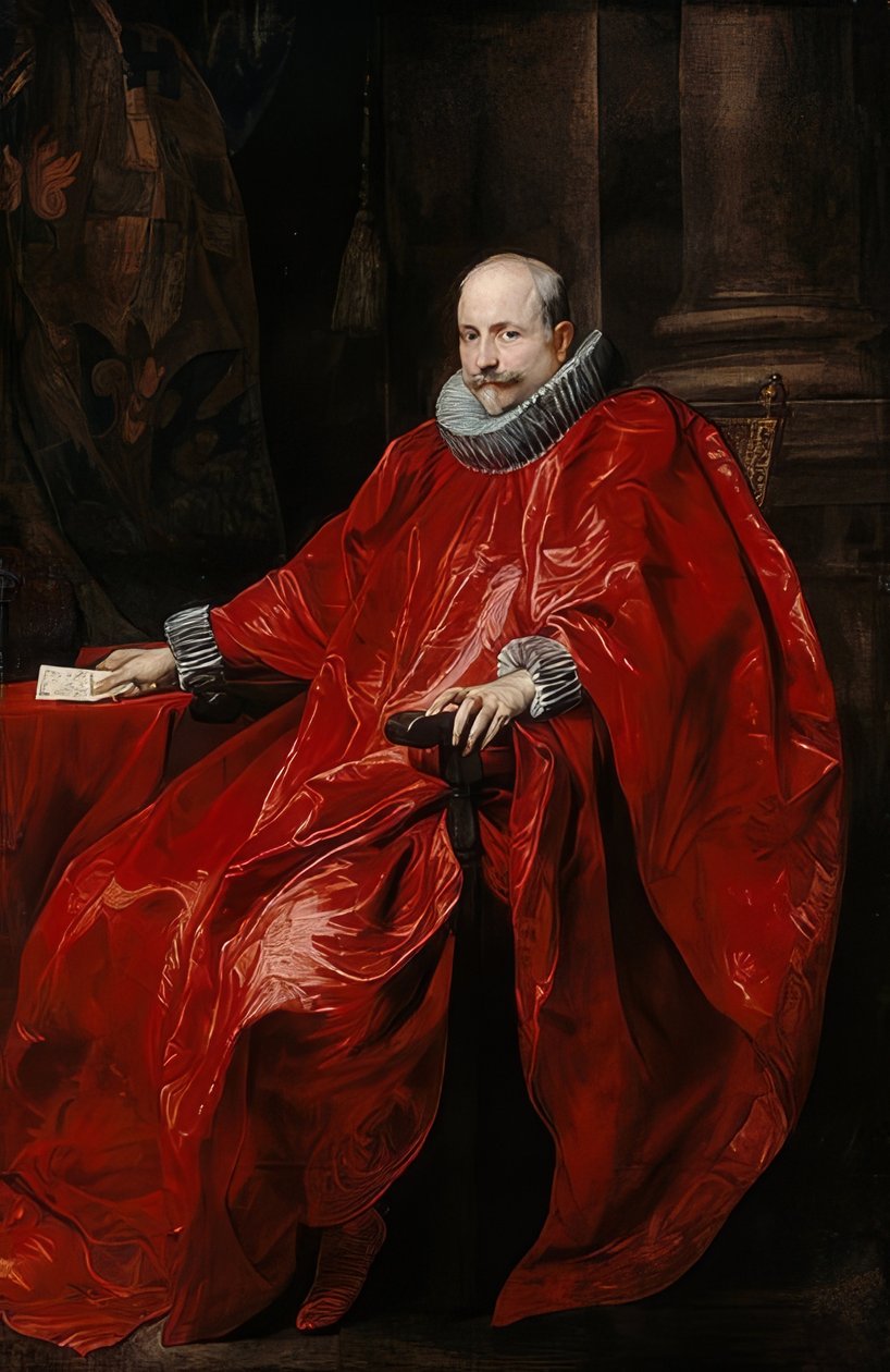 Retrato de Agostino Pallavicini. Por volta de 1621 de Anthony van Dyck