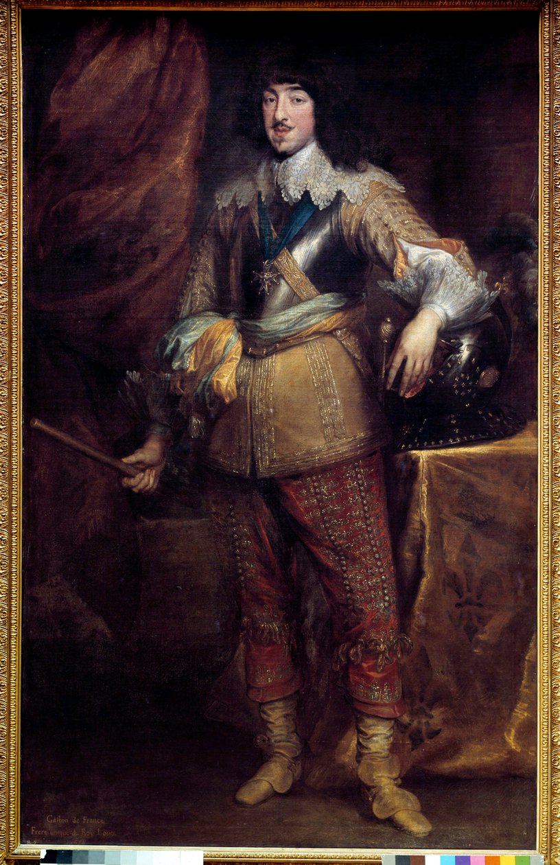 Retrato no pé de Gaston d