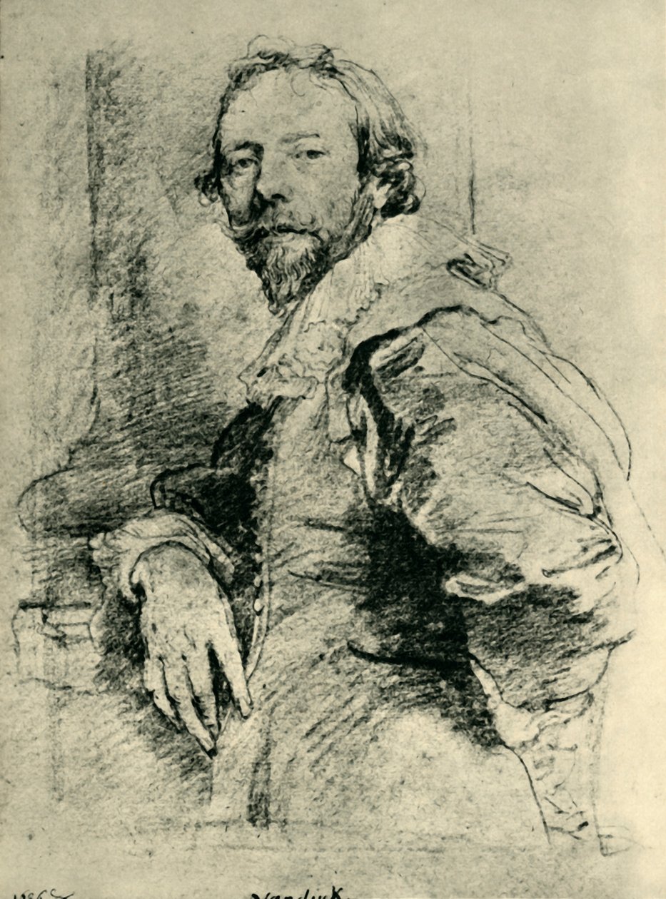 Retrato de Adam de Coster, 1627-1635, 1943. de Anthony van Dyck
