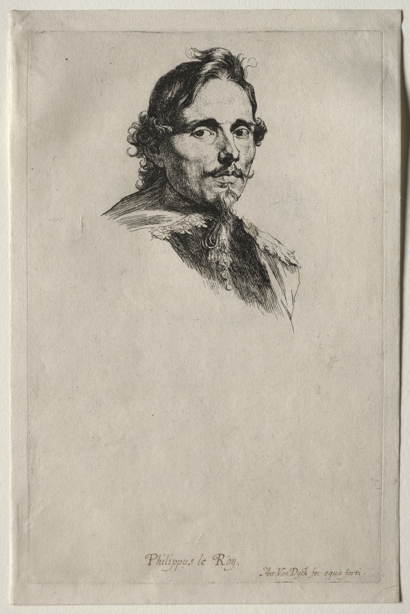 Retrato do Barão Philippe Le Roy de Anthony van Dyck