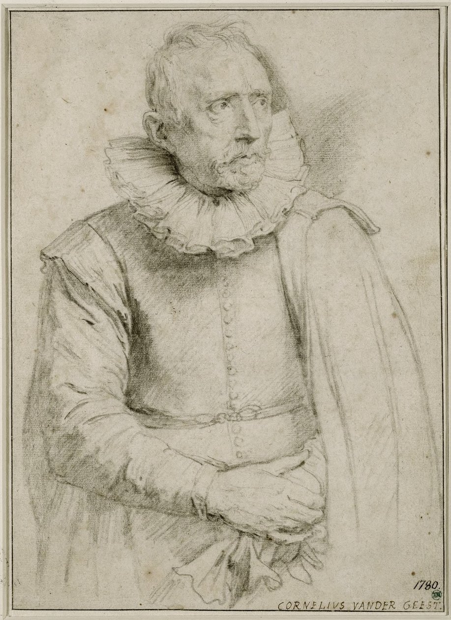 Retrato de Cornelis van der Geest de Anthony van Dyck