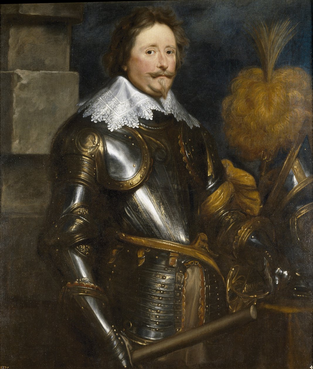 Retrato de Frederick Henry, Príncipe de Orange 1584-1647 de Anthony van Dyck