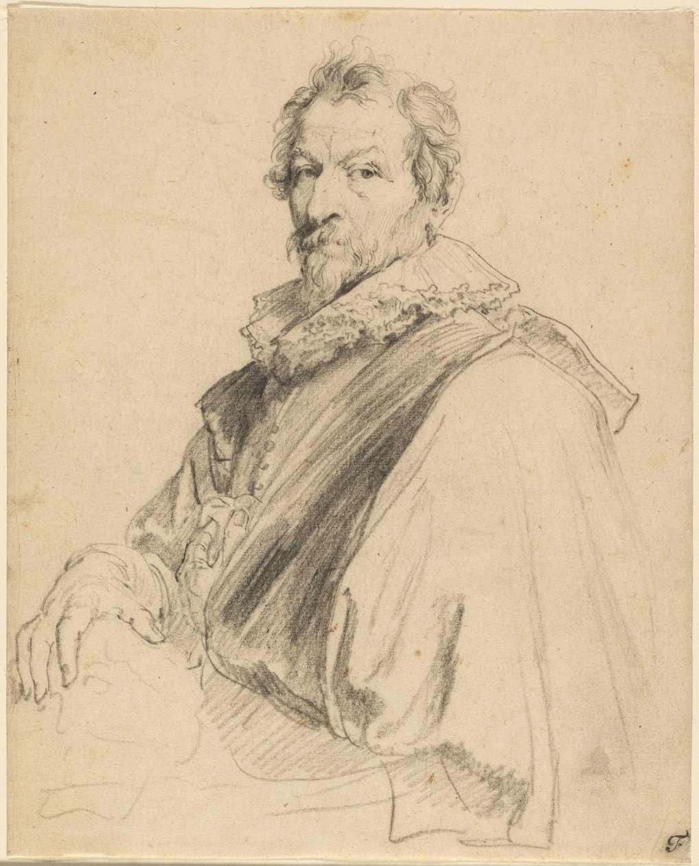 Retrato de Hendrick van Balen de Anthony van Dyck