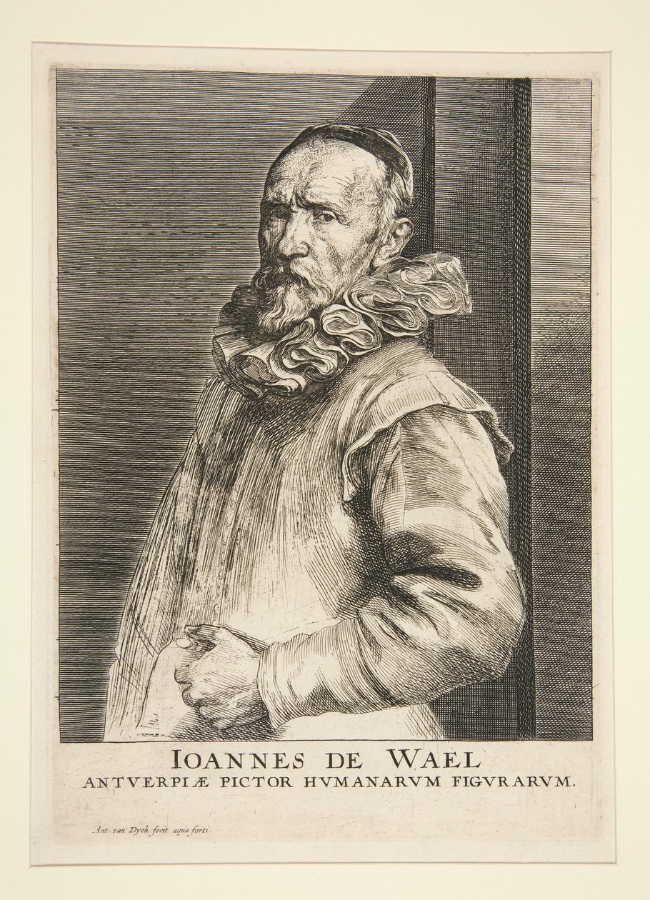 Retrato de Jan de Wael (1558-1633) de Anthony van Dyck