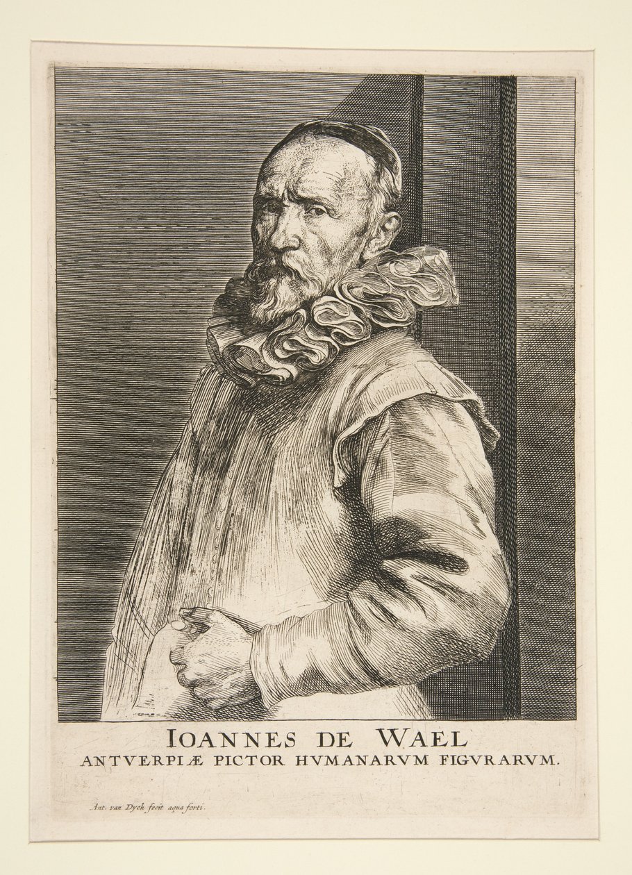 Retrato de Jan de Wael (1558-1633) de Anthony van Dyck