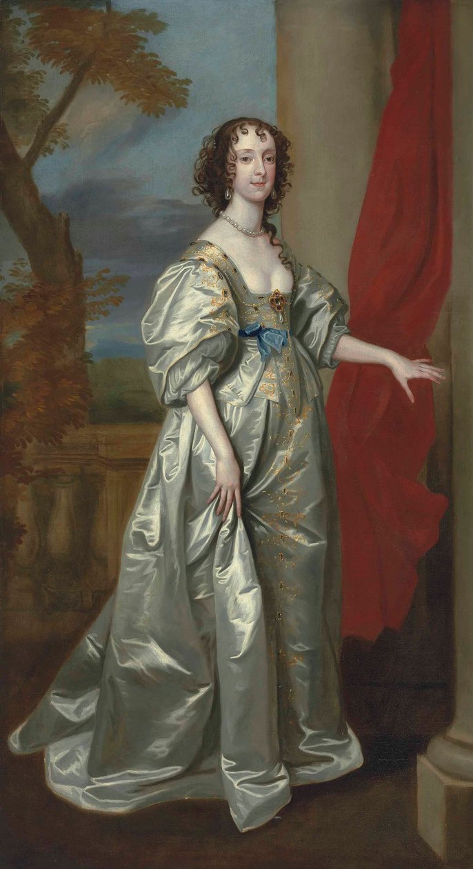 Retrato de Margaret Smith, Sra. Thomas Carey, mais tarde senhora Edward Herbert (1606-1678) de Anthony van Dyck