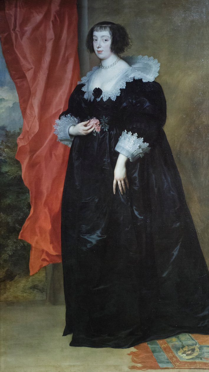 Retrato de Marguerite de Lorena, duquesa de Orleães (?) de Anthony van Dyck