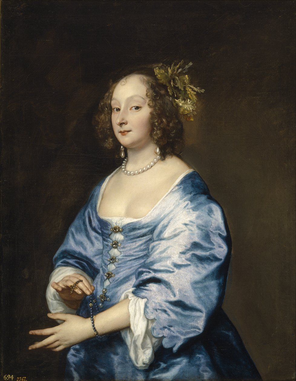 Retrato de Mary née Ruthven, Lady van Dyck de Anthony van Dyck