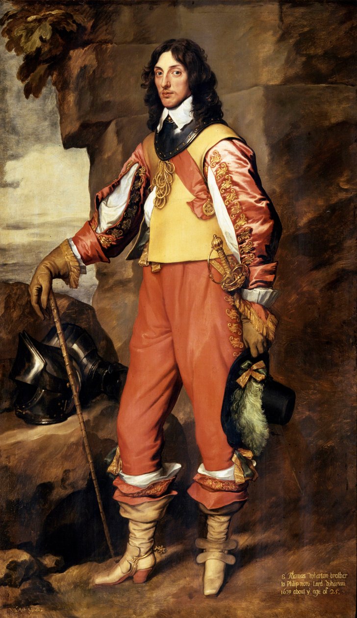 Retrato de Sir Thomas Wharton, 1639. de Anthony van Dyck