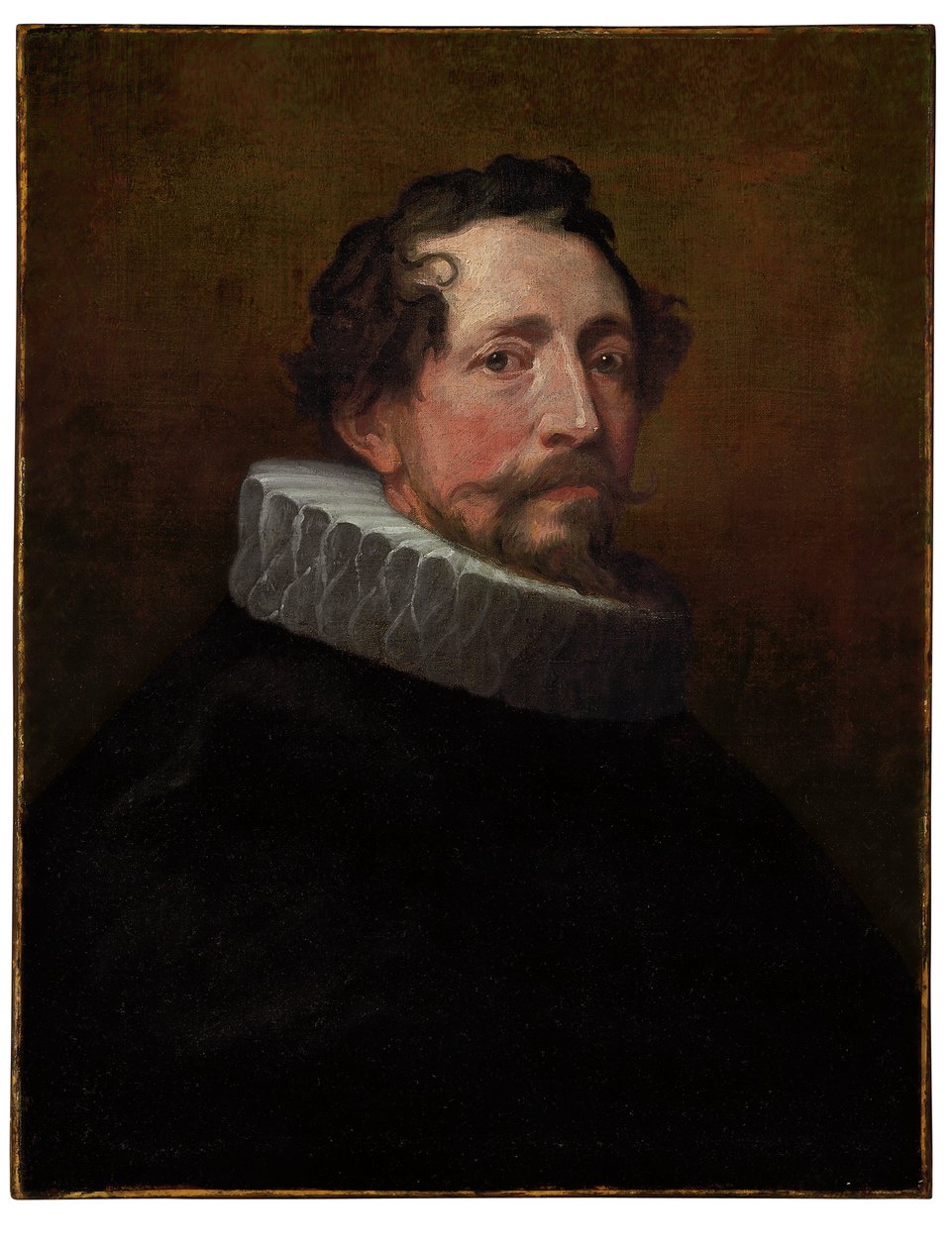 Retrato de um cavalheiro, busto de Anthony van Dyck