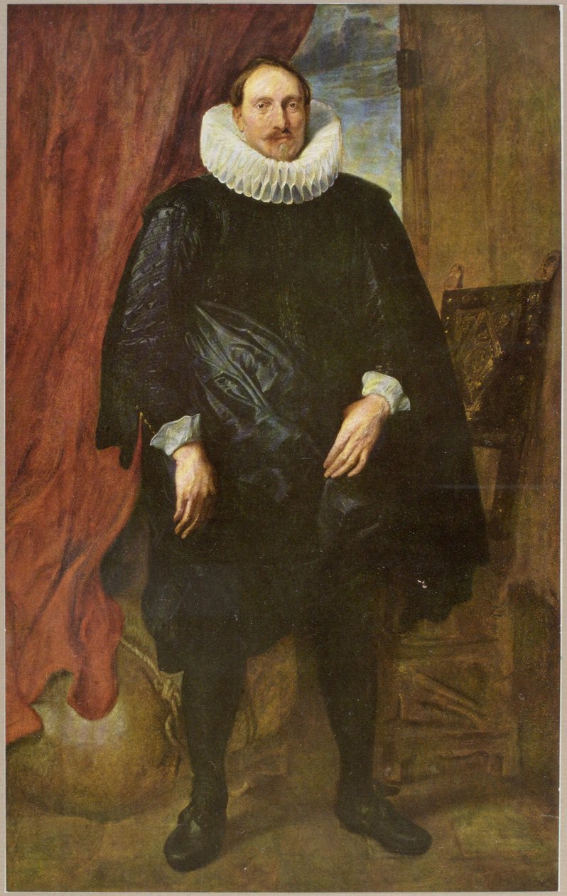 Retrato de um homem, possivelmente da família Vinck/Vincque de Anthony van Dyck