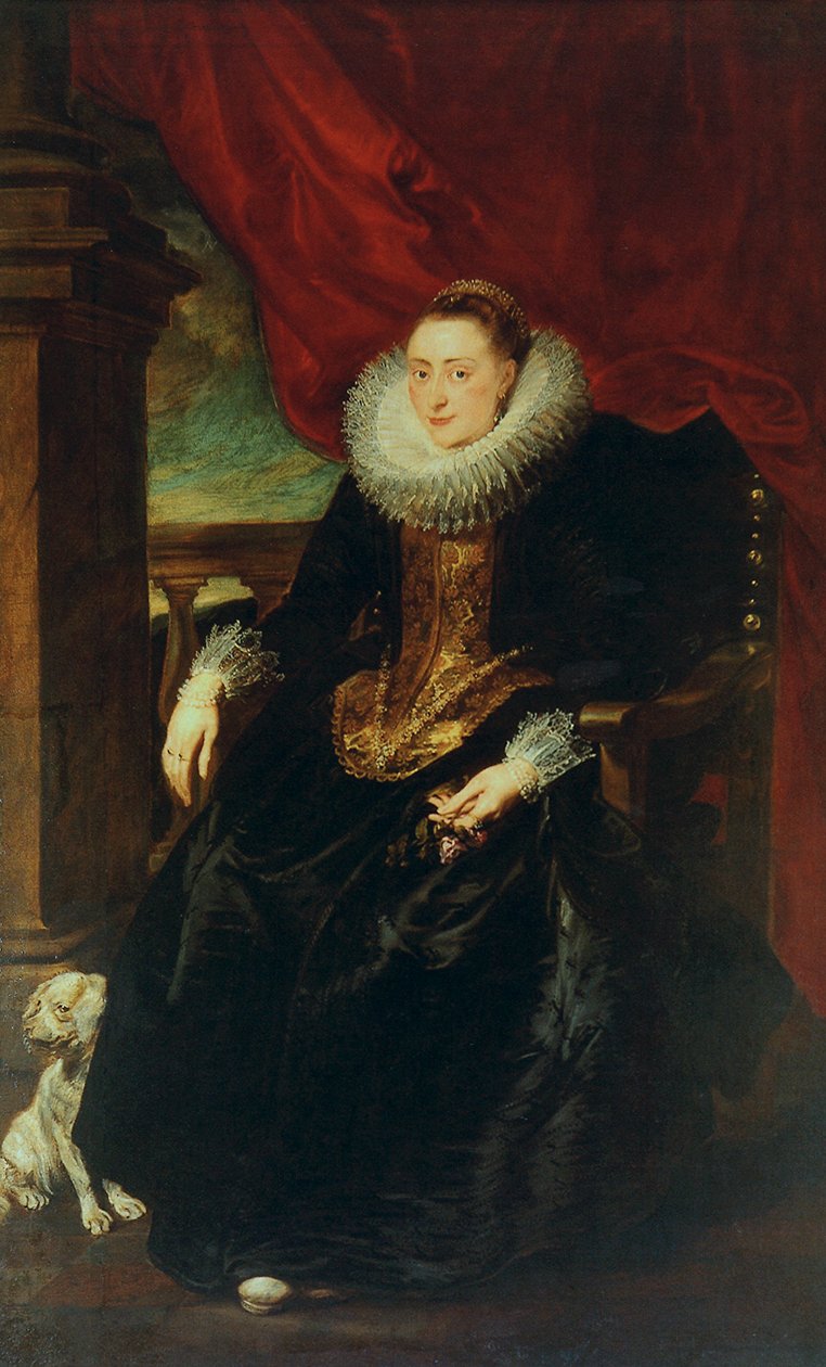 Retrato de uma mulher, possivelmente Gertrudis Wiegers de Anthony van Dyck