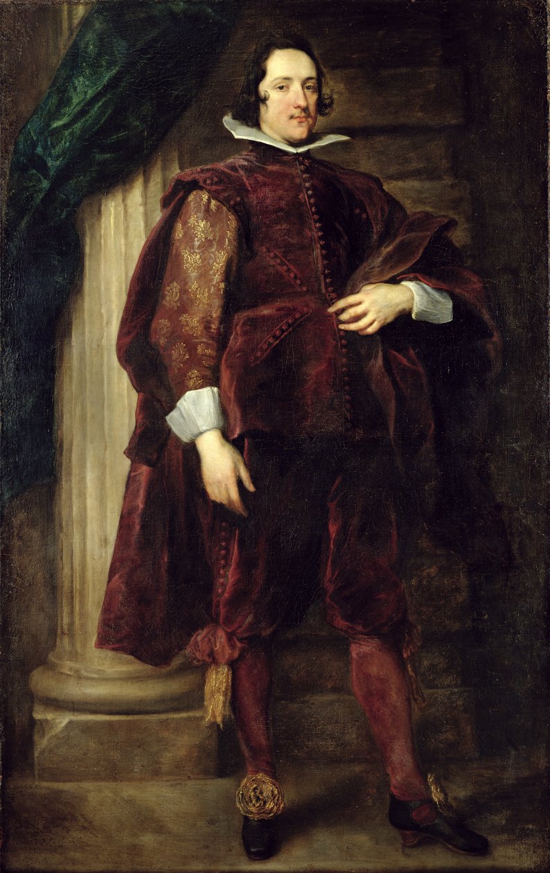 Retrato de um nobre italiano, 1624-27 de Anthony van Dyck