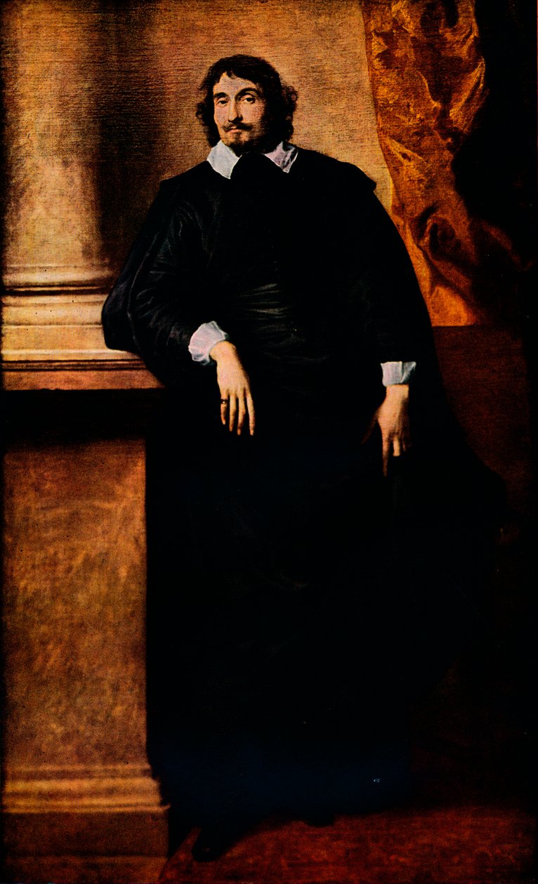 Retrato do Abade Scaglia, 1634 de Anthony van Dyck