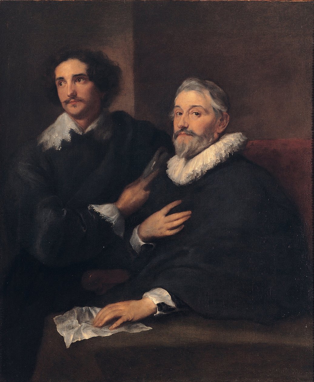 Retrato dos irmãos de Wael, c. 1620-1630 de Anthony van Dyck