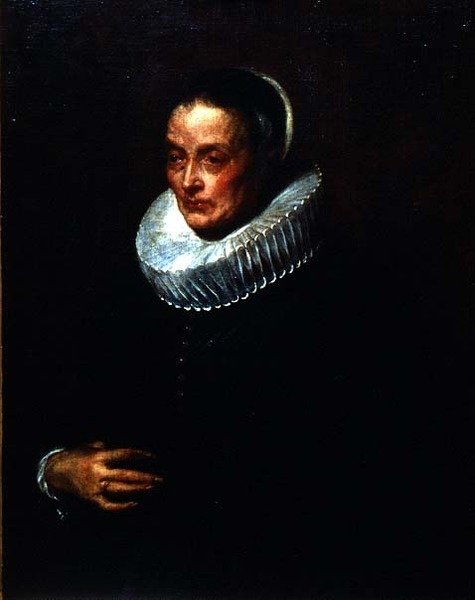 Retrato da mãe do artista Justus Sustermans, c.1640-50 de Anthony van Dyck